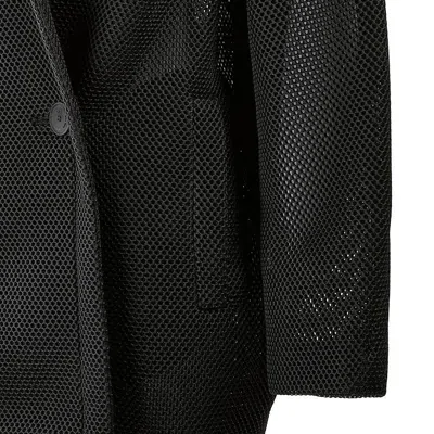 Max Mara Long-sleeved Coat In Black