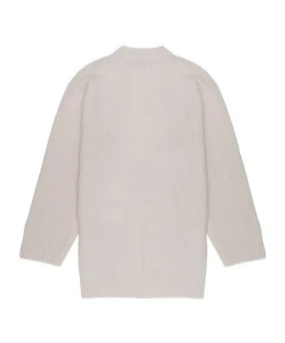 Weekend Max Mara Long-sleeved Sweater In Neutral