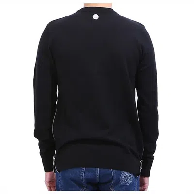 Balmain Long Sleeve Sweater In Blue