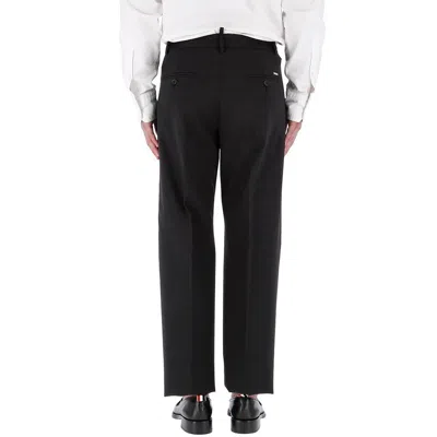 Dsquared2 Belt Loop Track Pants In Black