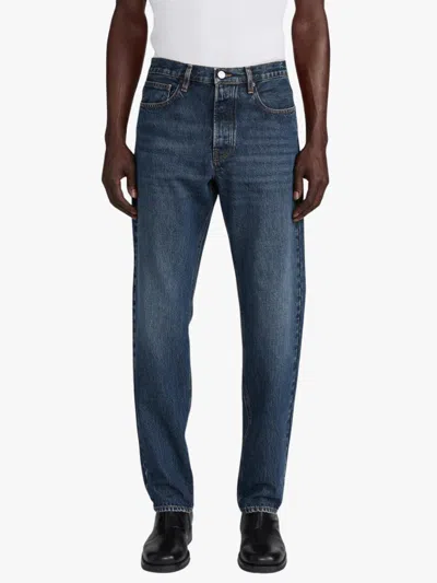 Frame Belt Loop Jeans In Blue