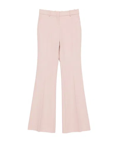 Ermanno Scervino Flared Wool Trousers In Multi