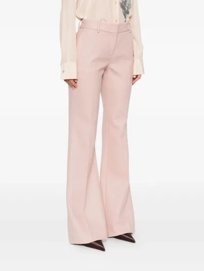 Ermanno Scervino Flared Wool Trousers In Multi