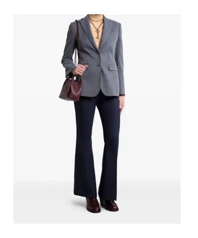 Etro Single Button Closure Blazer In Multi