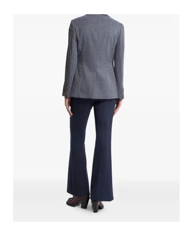 Etro Single Button Closure Blazer In Multi