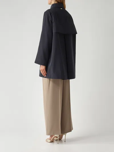 Herno Button-front A-line Jacket In Multi