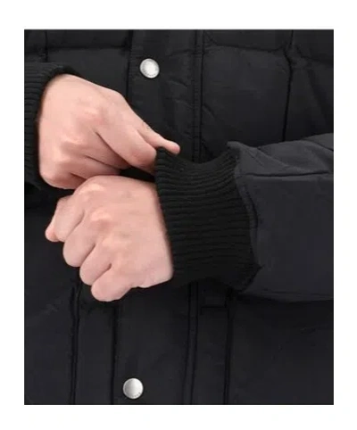 Pyrenex Flight Long-sleeved Down Jacket In Black