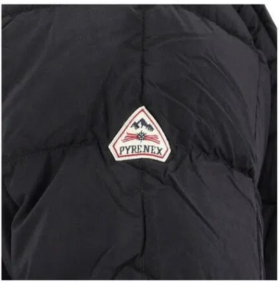 Pyrenex Flight Long-sleeved Down Jacket In Black