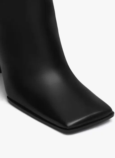 Alaïa Alaia Women Square Leather Ankle Boots In Multi