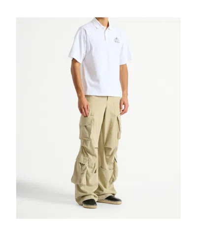 Balmain Vine Polo In White