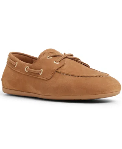 Sperry Slim Boat Shoes Tan In Multi
