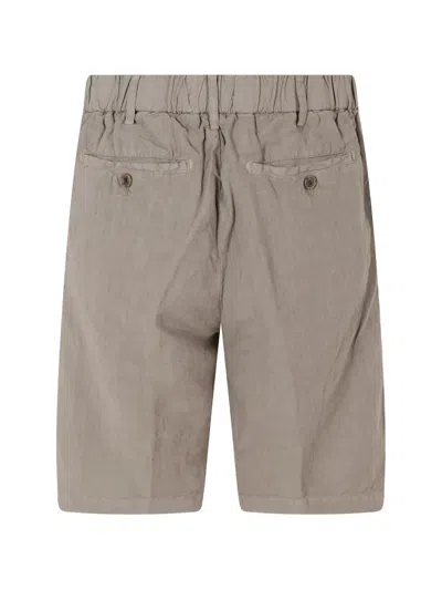 Myths Elasticated Drawstring Shorts In Neutral