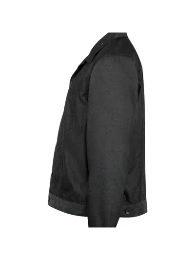 Engineered Garments Type 5 Denim Jacket In Black