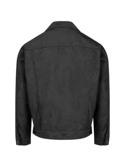 Engineered Garments Type 5 Denim Jacket In Black