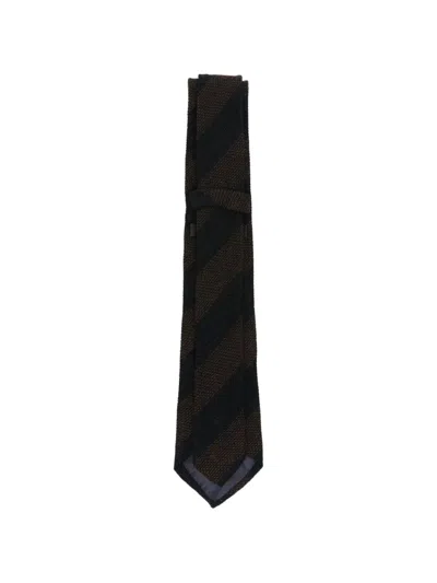 Tagliatore Diagonal-stripe Tie In Multi
