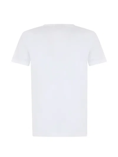 Gant Original Regular Shield T Shirt White In White