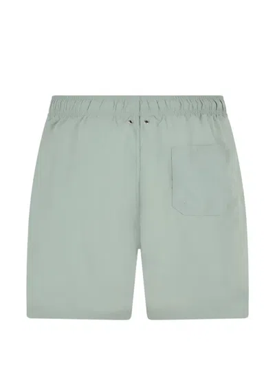 Gant Drawstring-waist Swimming Shorts In Blue