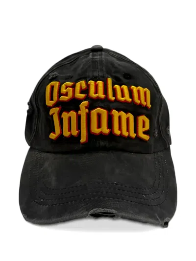 Dagger Distressed-effect Baseball Cap In Multi