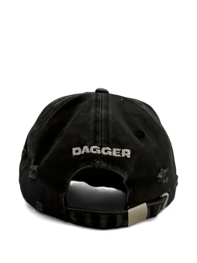 Dagger Distressed-effect Baseball Cap In Multi