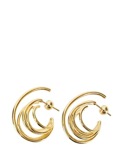 Panconesi Multi-hoop Earrings In Gold