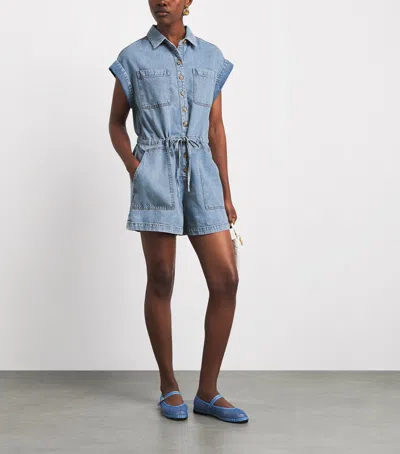 Paige Maliah Romper In Blue