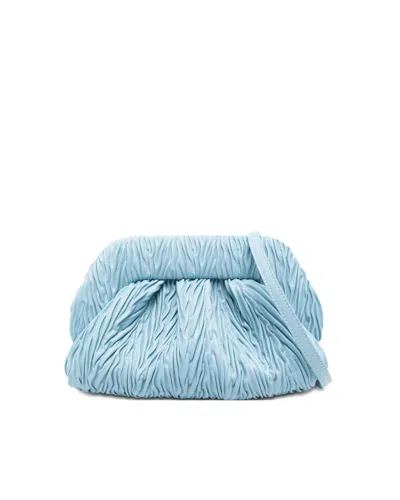 Themoirè Borsa Medium Arricciata Forgotmenot In Blue