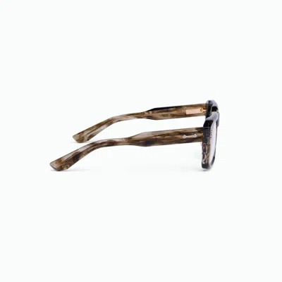 Akoni Full-frame Glasses In Brown