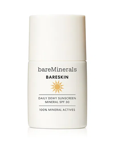 Bareminerals Bareskin Daily Dewy Sunscreen Mineral Spf 30 1 Oz. In Transparent
