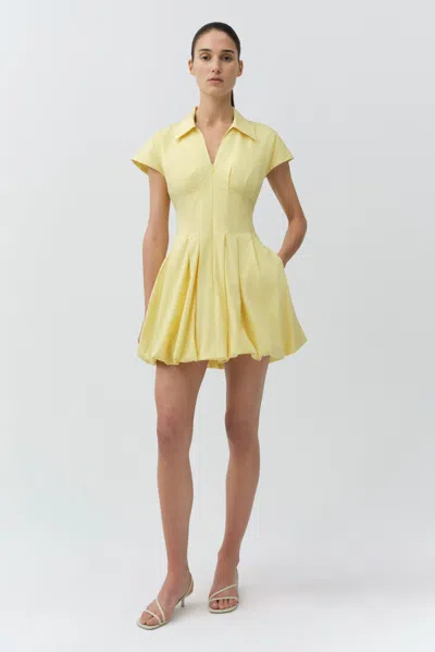 Simkhai Lirinne Dress In Gold