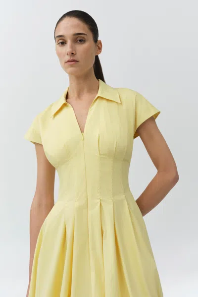 Simkhai Lirinne Dress In Gold