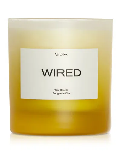 Sidia Wired Candle In Yellow