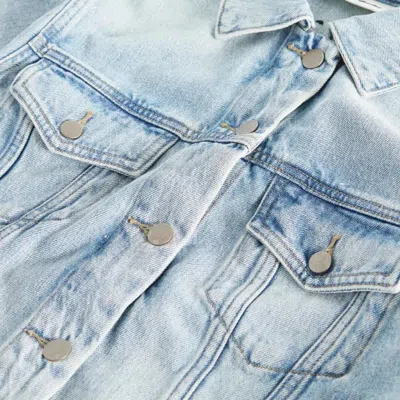 Essentials Long-sleeved Denim Jacket In Multi