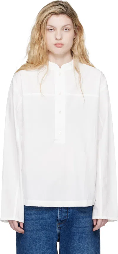 Studio Nicholson Shirt Woman In White