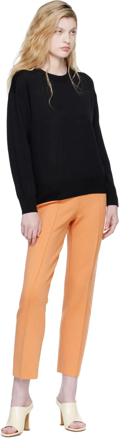 High Sport Black Jenna Pullover Sweater In Black