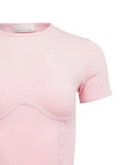 Fleur Du Mal Organic Cotton T-shirt Pink Lady