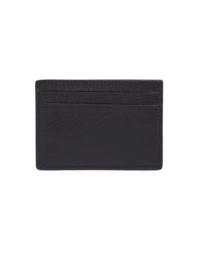 Shop Coach Leather Card Case In Saddle