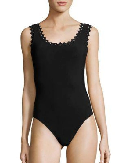 Shop Karla Colletto Swim Women's One-piece Swimsuit In Black