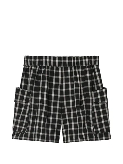 B+ab Check-pattern Shorts In Multi