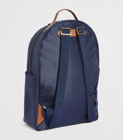 Harrods Nylon Backpack In Red