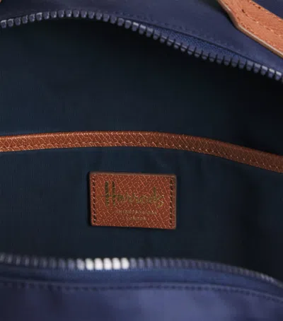 Harrods Nylon Backpack In Red
