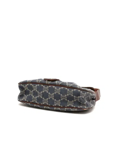 Celine Céline Macadam Shoulder Bag In Multi