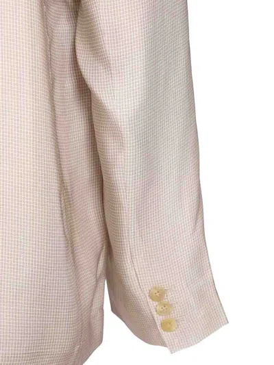 Acne Studios Single-breasted Jacket In Neutral