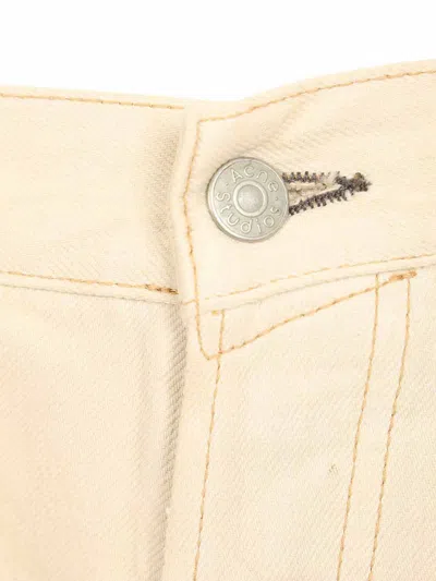 Acne Studios Regular Fit Jeans 2010m In Neutral
