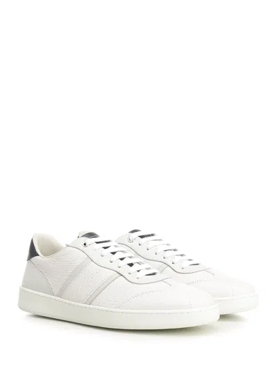 Ferragamo Achille Low-top Sneakers In White