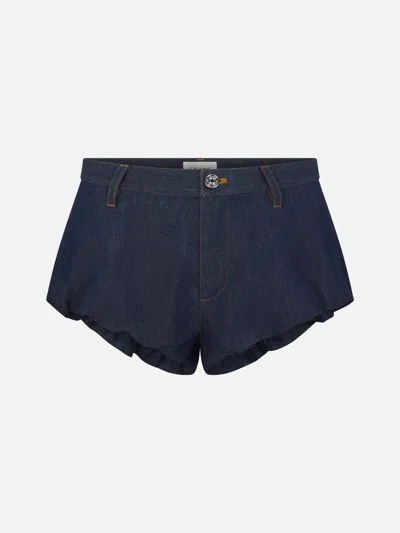 Frame The Shell Shorts In Blue