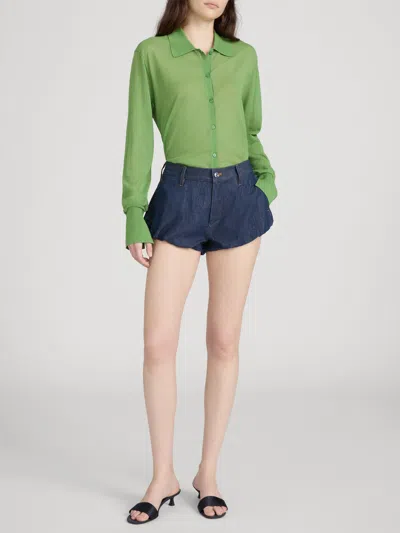Frame The Shell Shorts In Blue