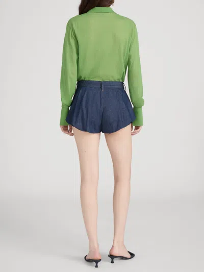Frame The Shell Shorts In Blue