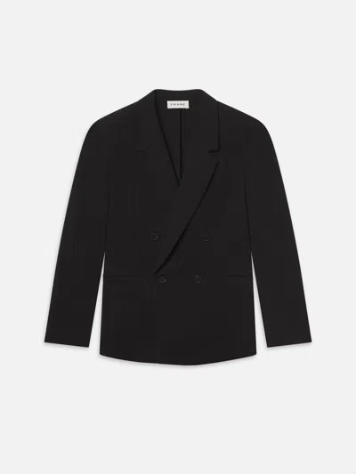Frame Men's Tropical Wool Unlined Blazer In Black