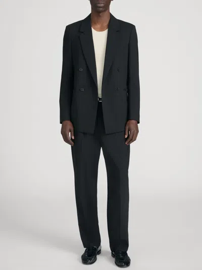 Frame Men's Tropical Wool Unlined Blazer In Black