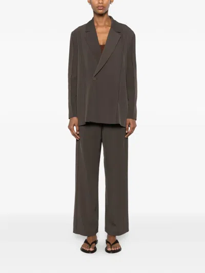 Imperial Single-button Jacket In Green